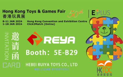 REYA Toys Participate in the 50th Hong Kong Toy Exhibition