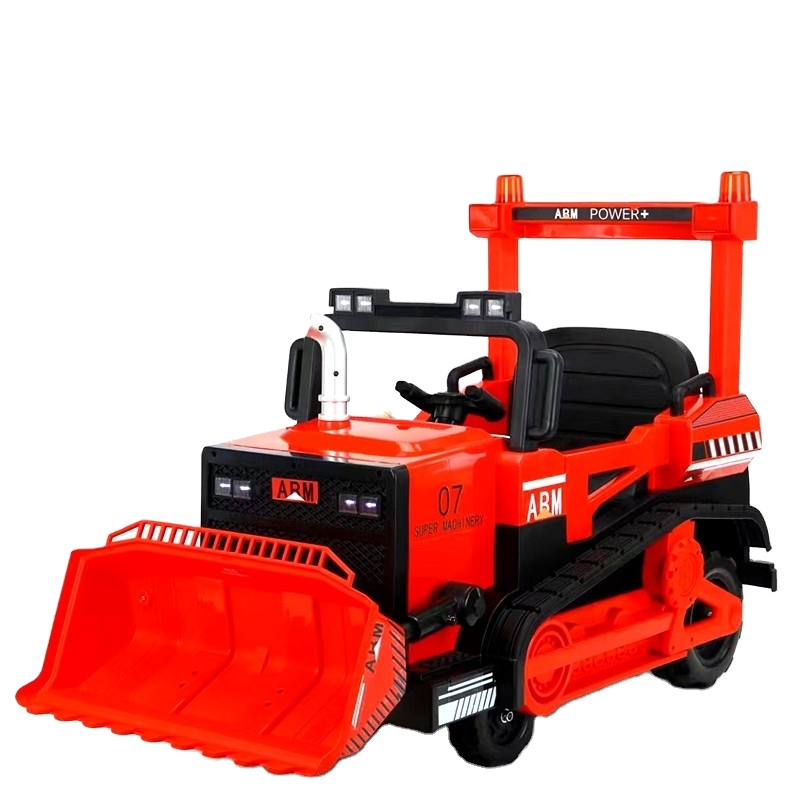 Enfants électrique Toy voiture bulldozer deux - wheel Drive quatre - wheel shock absorber enfants électrique ride