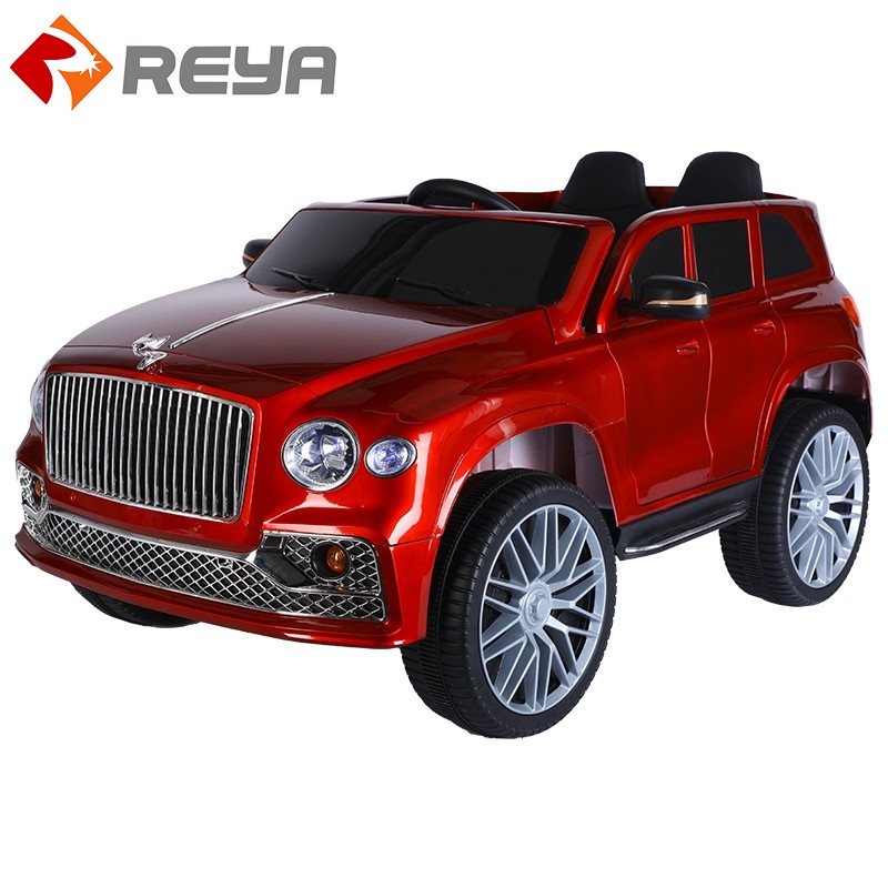 12V übergroße Batterie Simulation Auto Mini Kinder Elektrospielzeug Elektroauto mit Musik und Lichtern
