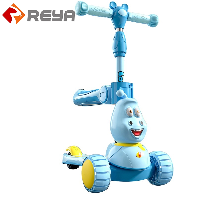 HX069 Customized Flashing Wheel Kids Kick Foot Scooter/Hot Sale Wide Pedial Kids Scooter/3 PU Wheels Baby Scooter for Sale HX069 Customized Flashing Wheel Kids Kick Foot Scooter/Hot Sale Wide Pedial Kids Scooter/3 PU Wheels Baby Scooter for Sale