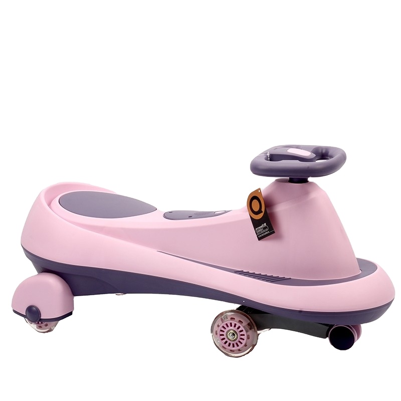 Children 's torcion car trolley universal Wheel male and Female baby 1 - 6 anti - rollover Adult New Twist and Swing car