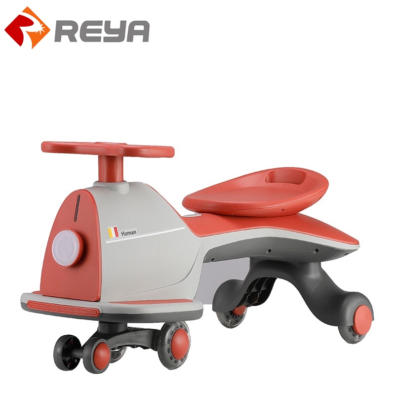 Hot Selling Children 's torcion car wholesale 1 - 3 years old baby anti - Rolling - MUTE Wheel children' S wiggle car