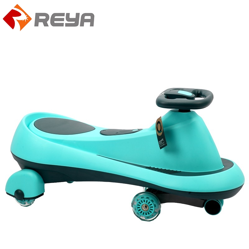Children 's torcion car trolley universal Wheel male and Female baby 1 - 6 anti - rollover Adult New Twist and Swing car