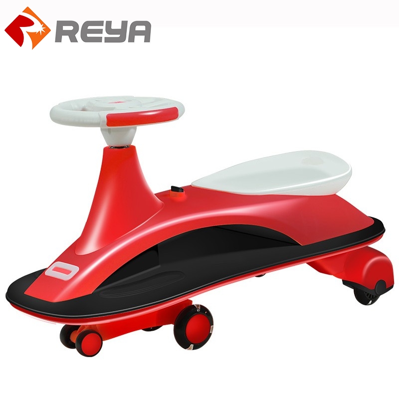 Novo carro de torção silencioso flash wheel 1-3 anos de idade meninos e meninas parque de bebê carro de torção infantil