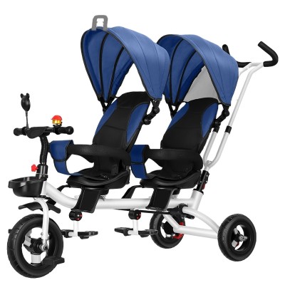 2023 Good Quality Double Children's Tricycle 3 Wheel Kids Tricycle Children Bike Tricycles For Kids 2023 Good Quality Double Children's Tricycle 3 Wheel Kids Tricycle Children Bike Tricycles For Kids