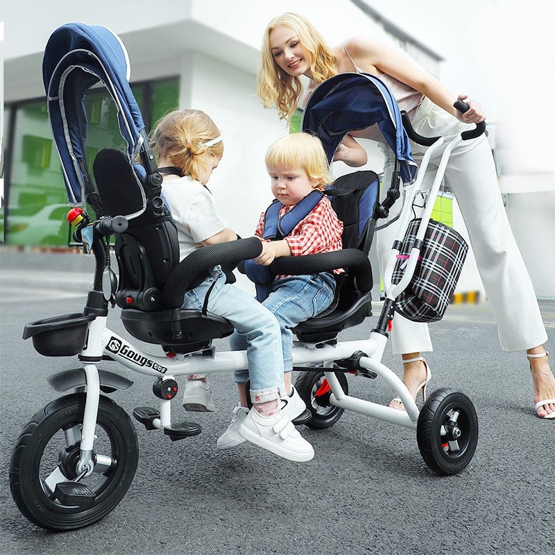 2023 Gute Qualität Doppel Kinder Dreirad 3 Rad Kinder Dreirad Kinder Dreirad Dreirad Für Kinder