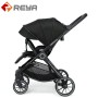 Baby gift baby stroller con reversable handlebar y rocking function pushchair