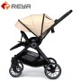 Baby gift baby stroller con reversable handlebar y rocking function pushchair