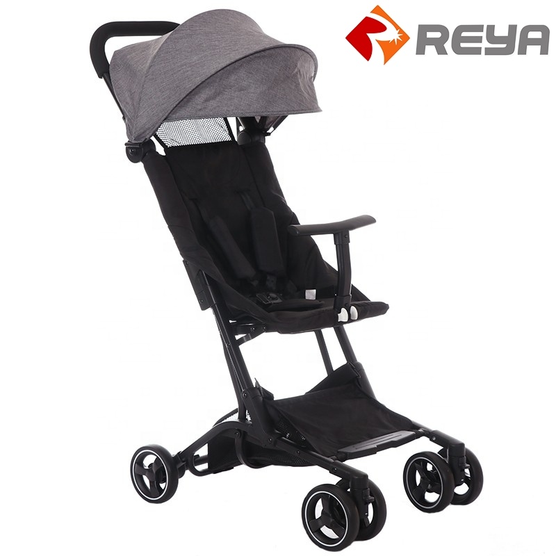 Chinese aluminum alloy lightweight Portable Folding baby cute stroller