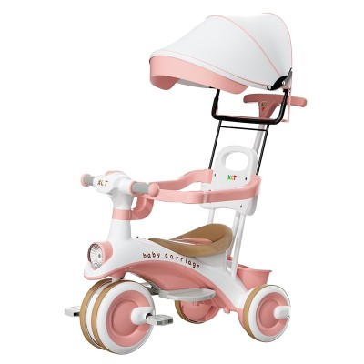 Alta Qualidade Custom Logo Crianças Triciclo Criança 3 Rodas Passeio No Carro Com Pé Pedal Bicicleta Trike Bicicleta Para Crianças 2-6 Anos