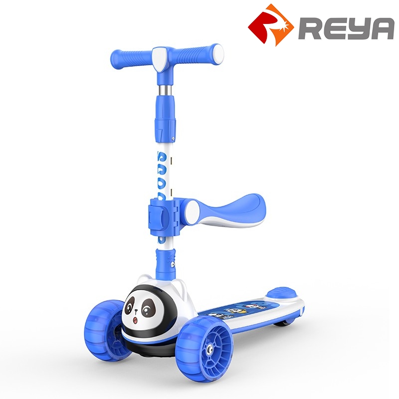 Высокая квалификация Scooter Adjustable 3 Wheel Kids Toy Ride on Toys Balance Kick Baby Foldable Scooter for Children