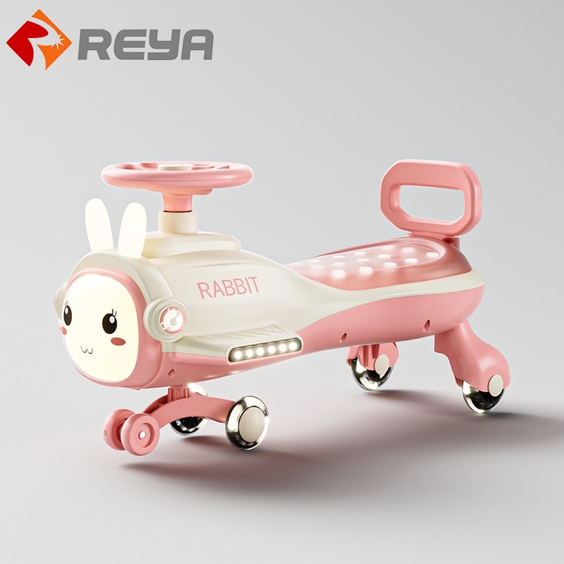 Kids outdoor toy baby Swing car Best Design Kids ride on car Benz Twister Swing car with built - in LED LIGHT