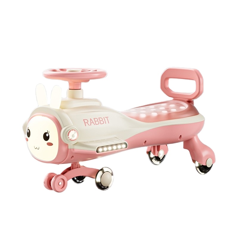 Kids outdoor toy baby Swing car Best Design Kids ride on car Benz Twister Swing car with built - in LED LIGHT