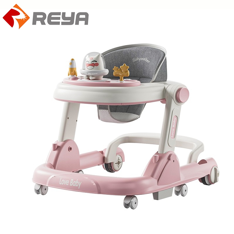 High Quality Plastic music Cartoon baby Walker simple baby Walker 2023 Model baby Walker tricicle