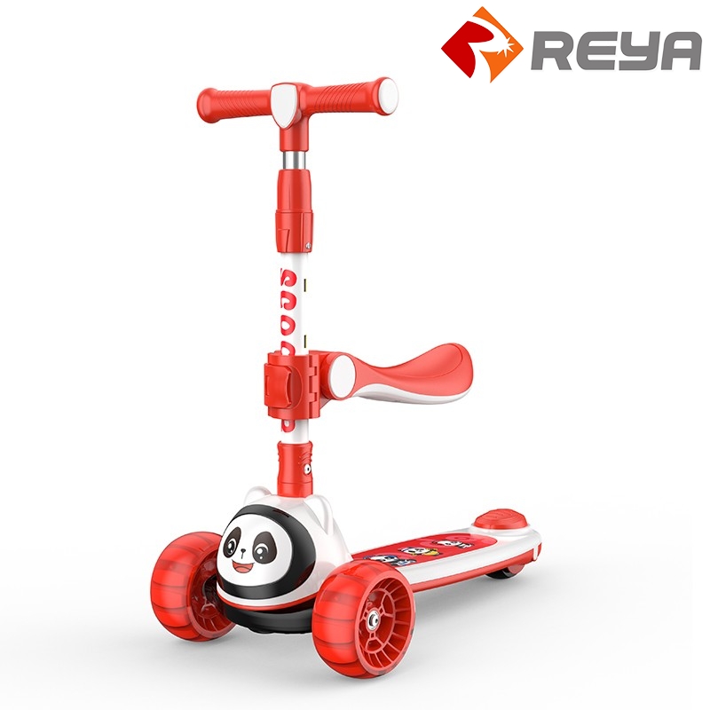 Высокая квалификация Scooter Adjustable 3 Wheel Kids Toy Ride on Toys Balance Kick Baby Foldable Scooter for Children