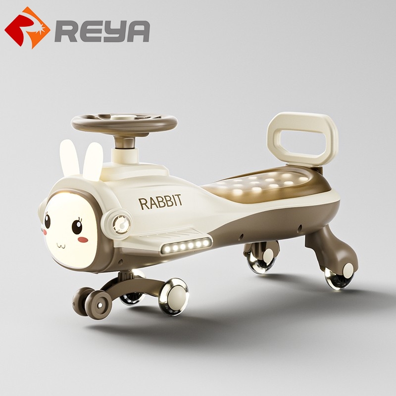 Kids outdoor toy baby Swing car Best Design Kids ride on car Benz Twister Swing car with built - in LED LIGHT