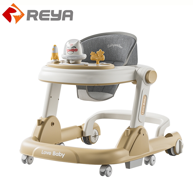 High Quality Plastic music Cartoon baby Walker simple baby Walker 2023 Model baby Walker tricicle