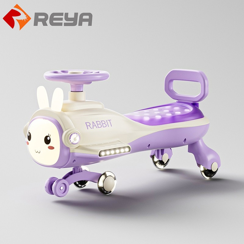 Kids outdoor toy baby Swing car Best Design Kids ride on car Benz Twister Swing car with built - in LED LIGHT
