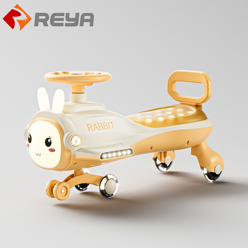 Kids outdoor toy baby Swing car Best Design Kids ride on car Benz Twister Swing car with built - in LED LIGHT