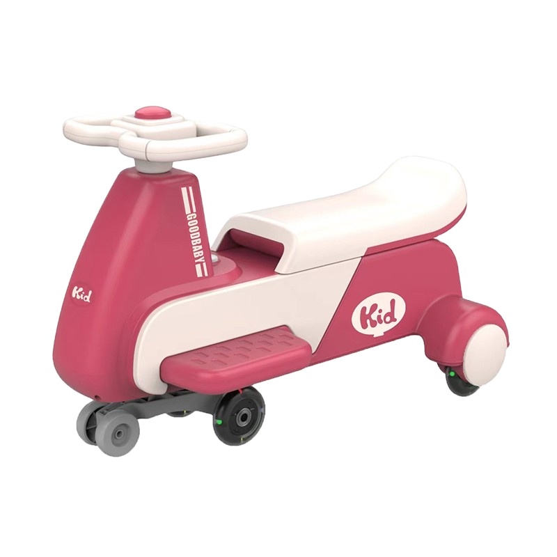 2023 High Quality New Children 's Twist car 4 Wheels with music Swing car Kids toy ride on car with many Colors