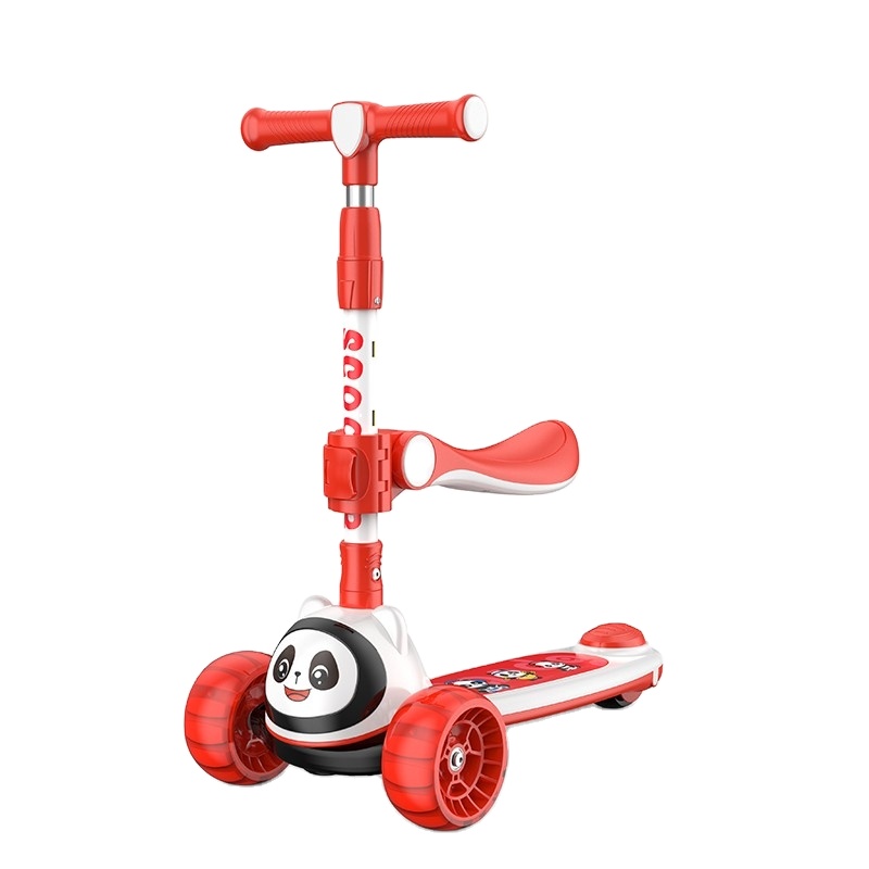 Высокая квалификация Scooter Adjustable 3 Wheel Kids Toy Ride on Toys Balance Kick Baby Foldable Scooter for Children