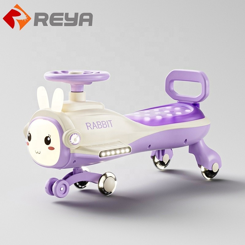 Kids outdoor toy baby Swing car Best Design Kids ride on car Benz Twister Swing car with built - in LED LIGHT